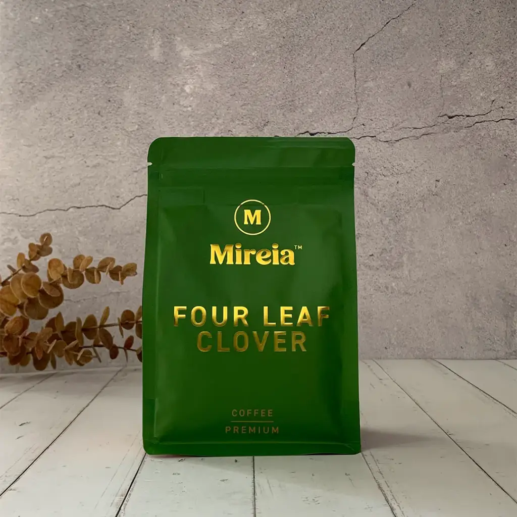 Four Leaf Clover ~ Coffee Beans