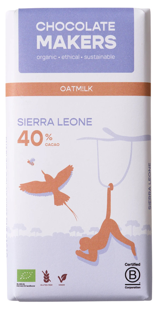 Chocolatemakers Sierra Leone 40% vegan